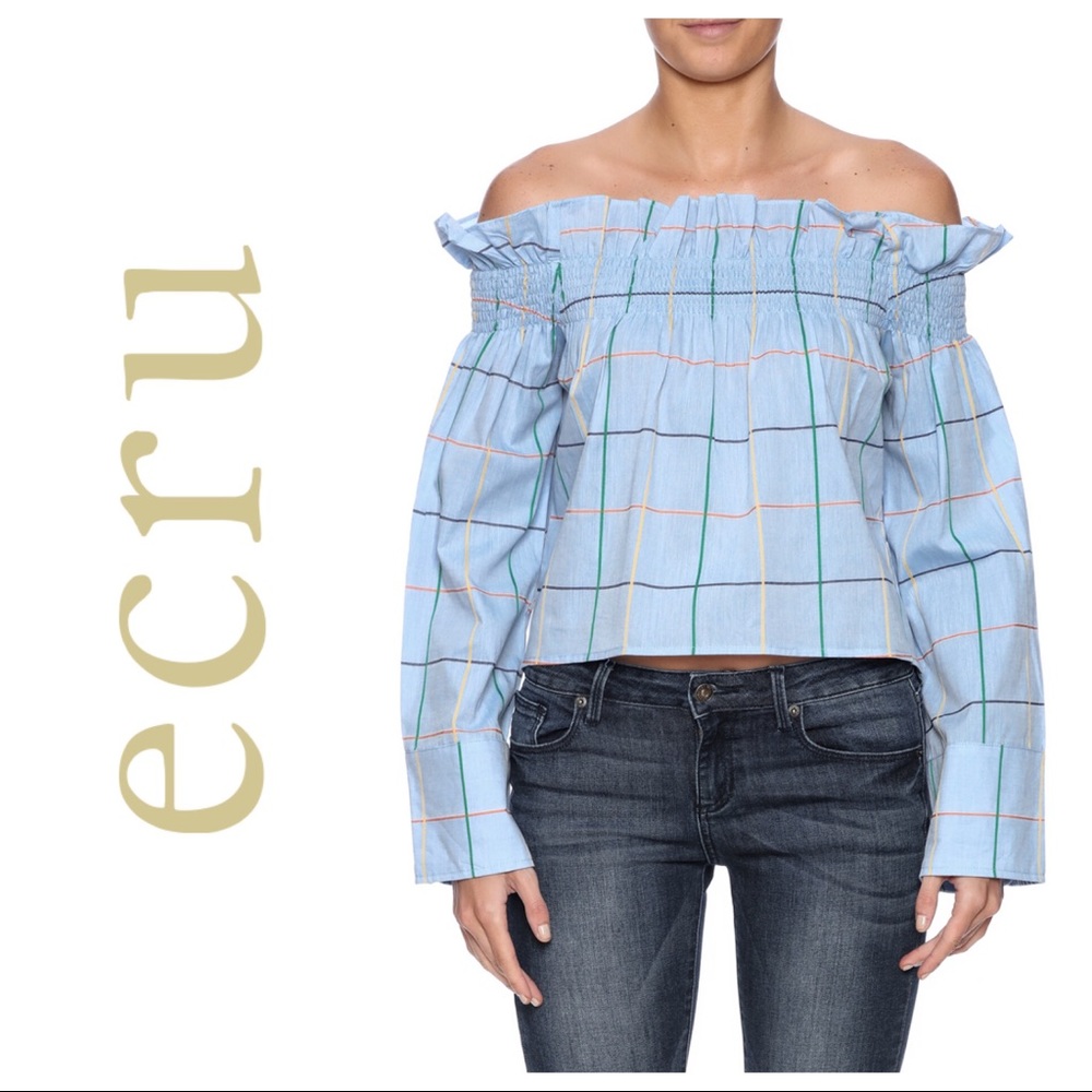 ECRU Off Shoulder Top